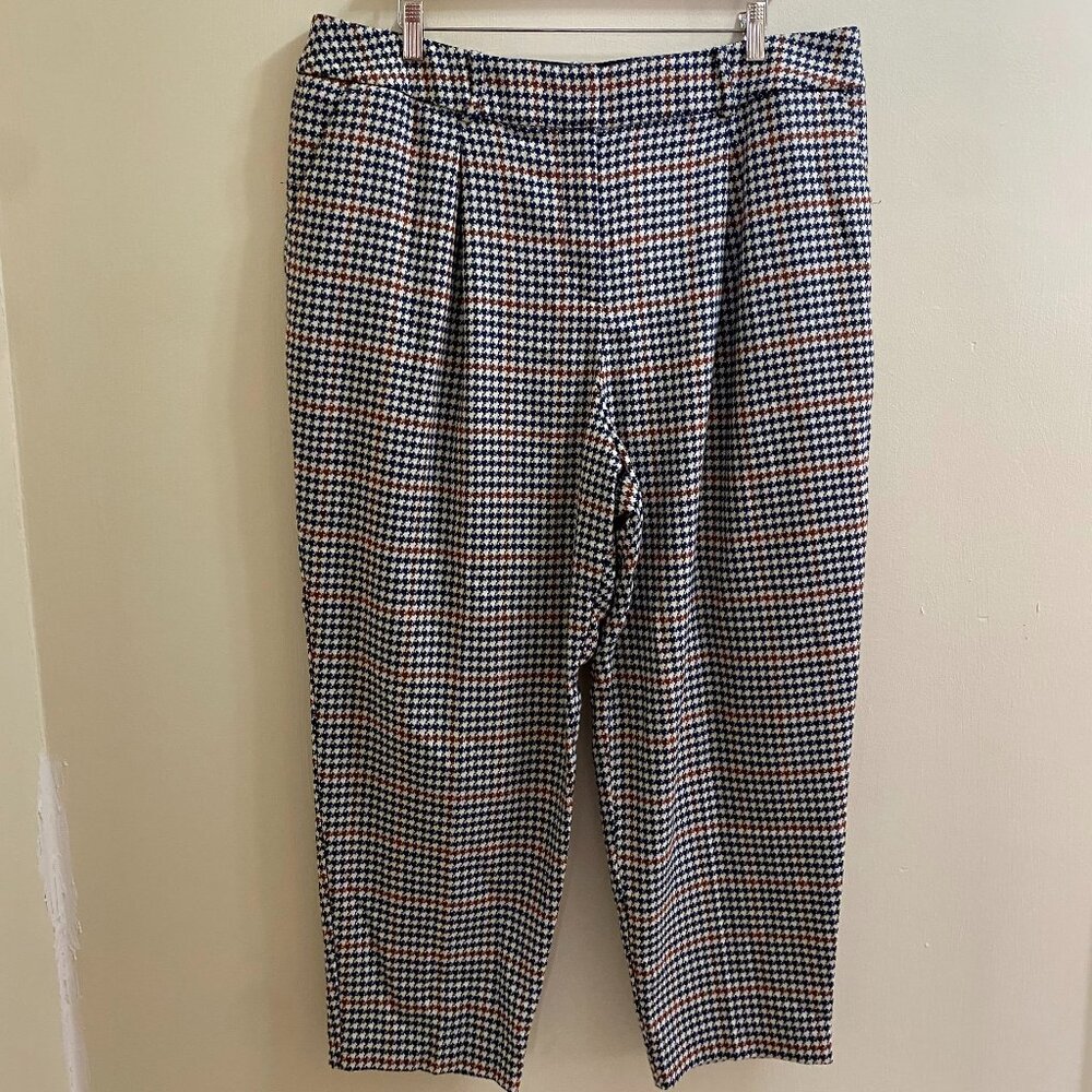 Houndstooth Work Pants